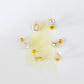 Screwback Stud Earrings Lux - Candy Clover Clear - LINNY CO WholesaleStuds