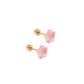 Screwback Stud Earrings Lux - Candy Star Bubblegum Pink - LINNY CO WholesaleStuds
