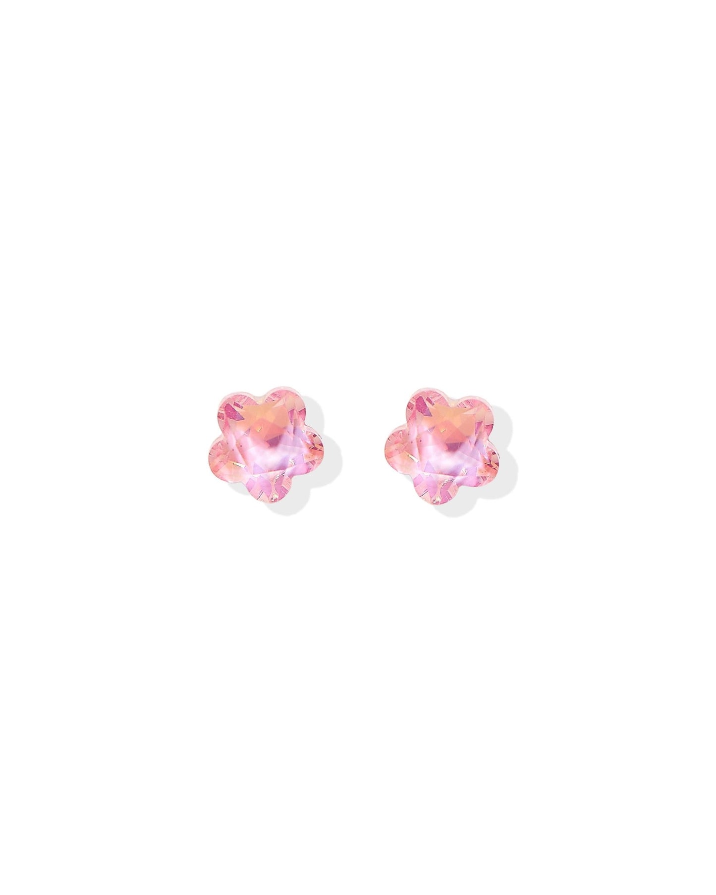 Screwback Stud Earrings Lux - Candy Star Bubblegum Pink - LINNY CO WholesaleStuds