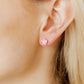 Screwback Stud Earrings Lux - Candy Star Bubblegum Pink - LINNY CO WholesaleStuds