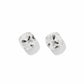 Screwback Stud Earrings Lux - Kit Clear - LINNY CO WholesaleStuds