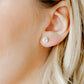 Screwback Stud Earrings Lux - Zuri Clear - LINNY CO WholesaleStuds