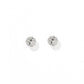 Screwback Stud Earrings Lux - Zuri Clear - LINNY CO WholesaleStuds