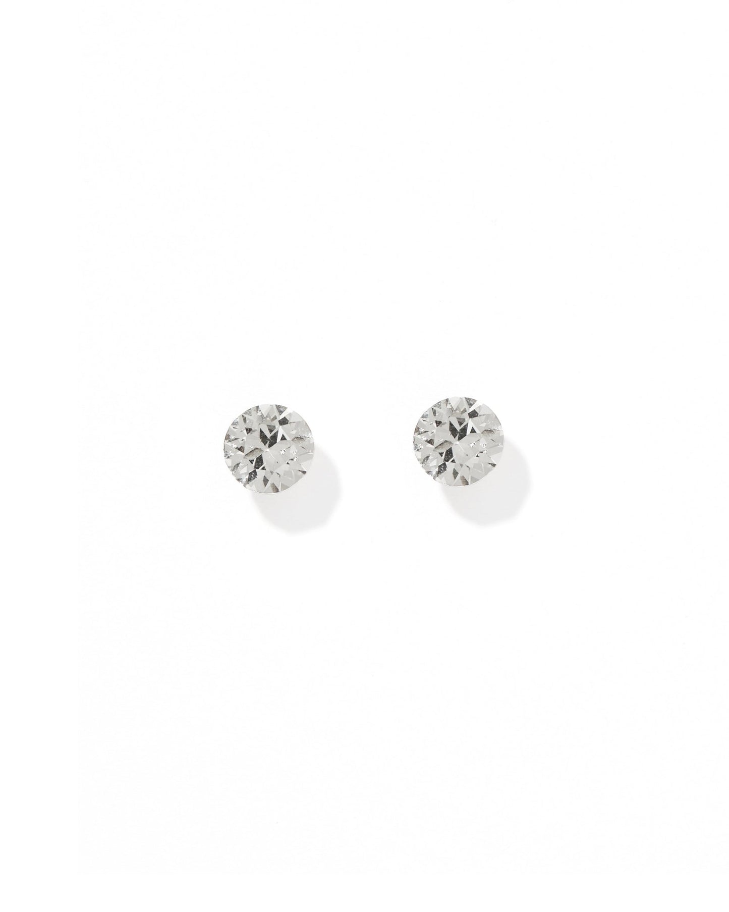 Screwback Stud Earrings Lux - Zuri Clear - LINNY CO WholesaleStuds