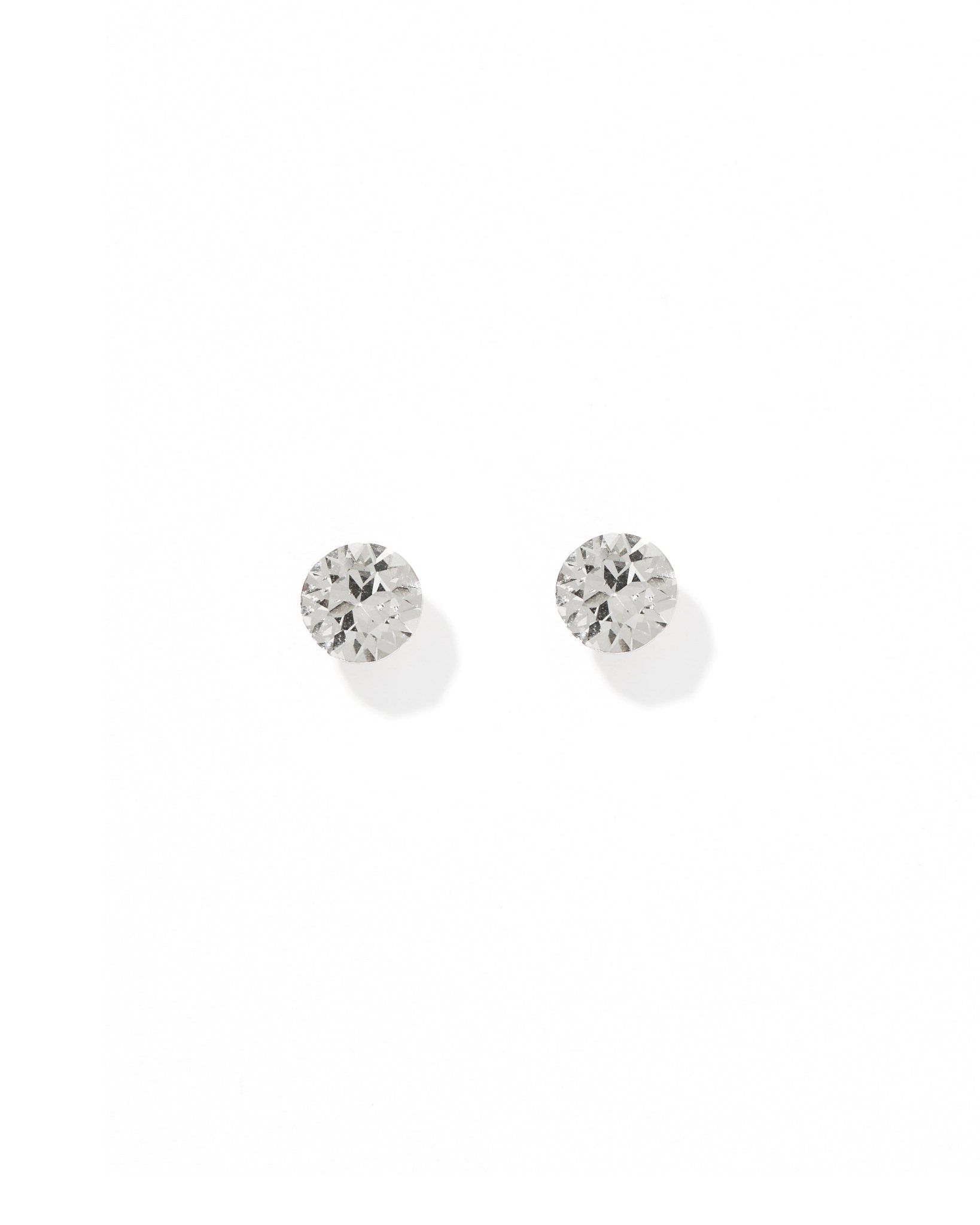 Screwback Stud Earrings Lux - Zuri Clear - LINNY CO WholesaleStuds
