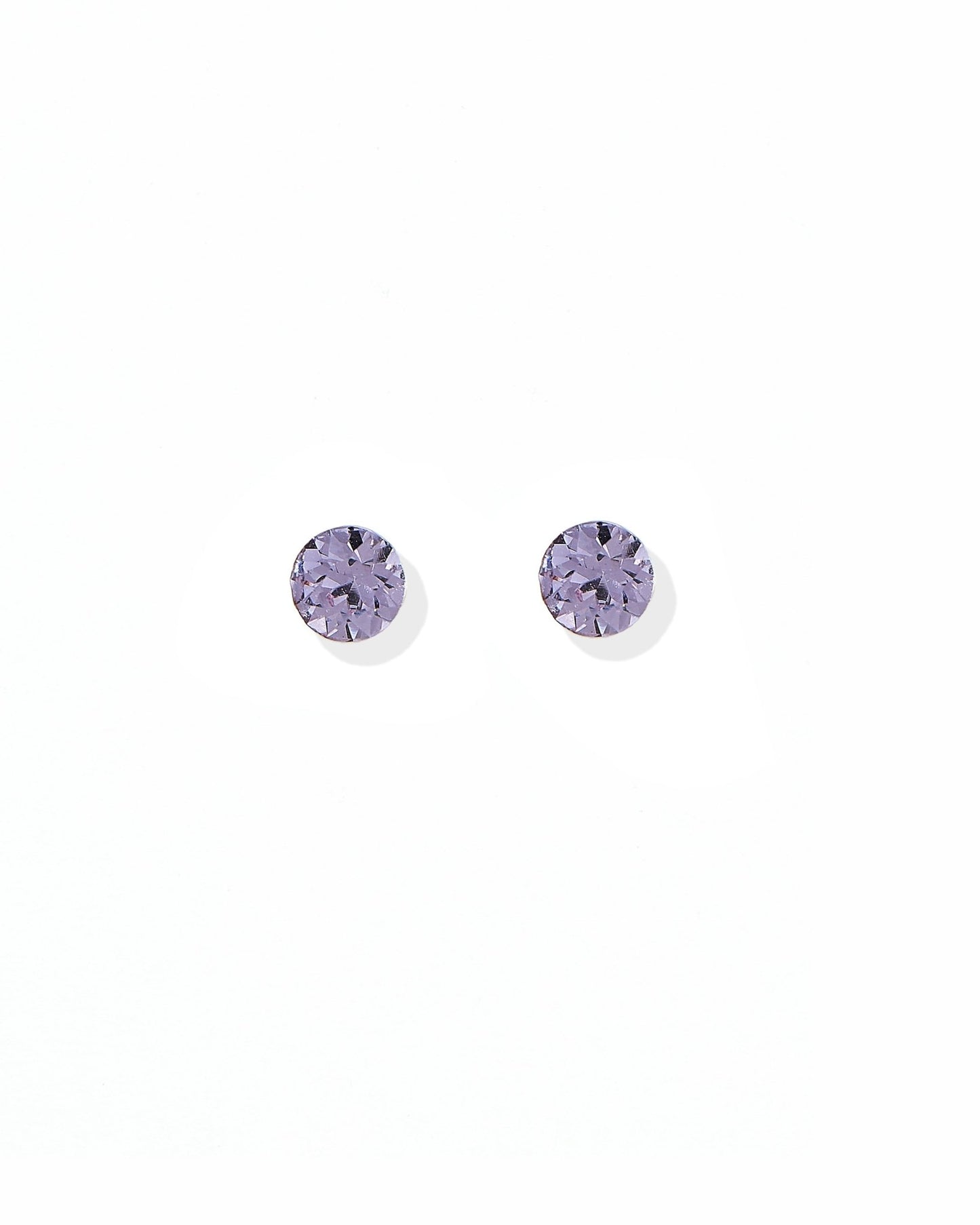 Screwback Stud Earrings Lux - Zuri Lilac - LINNY CO WholesaleStuds