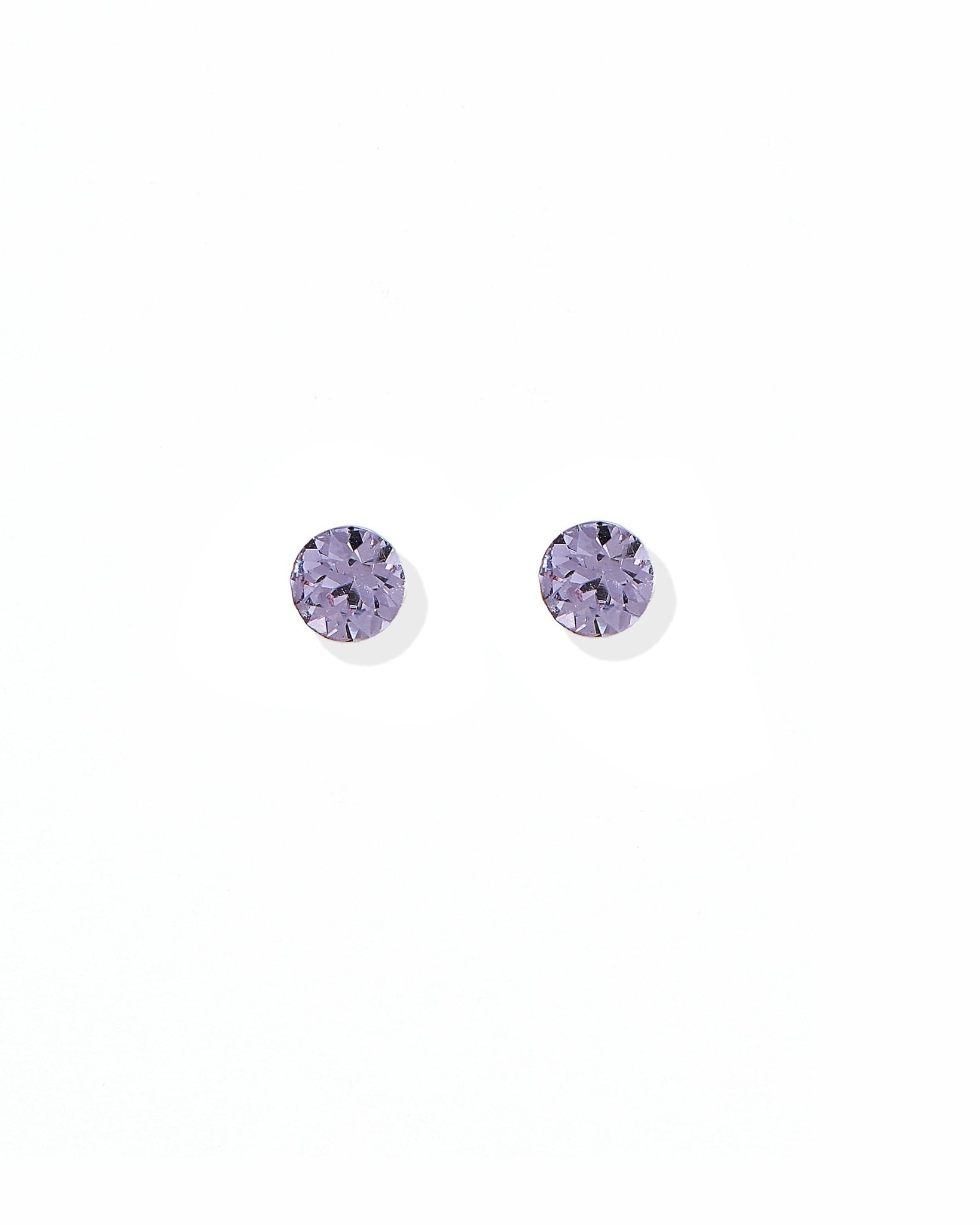 Screwback Stud Earrings Lux - Zuri Lilac - LINNY CO WholesaleStuds