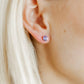Screwback Stud Earrings Lux - Zuri Lilac - LINNY CO WholesaleStuds