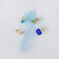 Screwback Stud Earrings Lux - Zuri Teal - LINNY CO WholesaleStuds