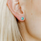 Screwback Stud Earrings Lux - Zuri Teal - LINNY CO WholesaleStuds