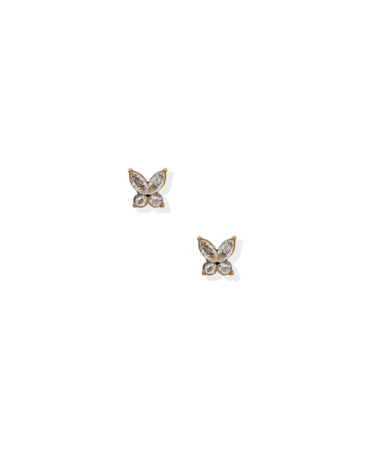 Screwback Stud Earrings - Lynn Butterfly - LINNY CO WholesaleStuds