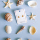 Screwback Stud Earrings - Marina Shell - LINNY CO WholesaleStuds