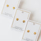 Screwback Stud Earrings - Marina Shell - LINNY CO WholesaleStuds