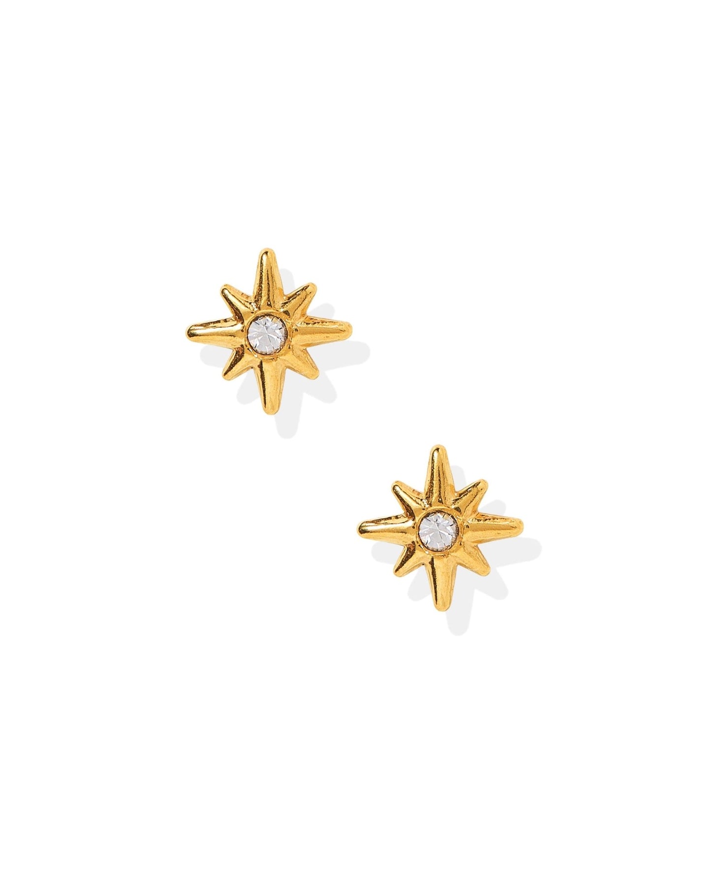 Screwback Stud Earrings - Mary CZ Star - LINNY CO WholesaleStuds