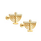 Screwback Stud Earrings - Menorah - LINNY CO WholesaleStuds