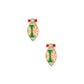 Screwback Stud Earrings - Merritt Ornament - LINNY CO WholesaleStuds