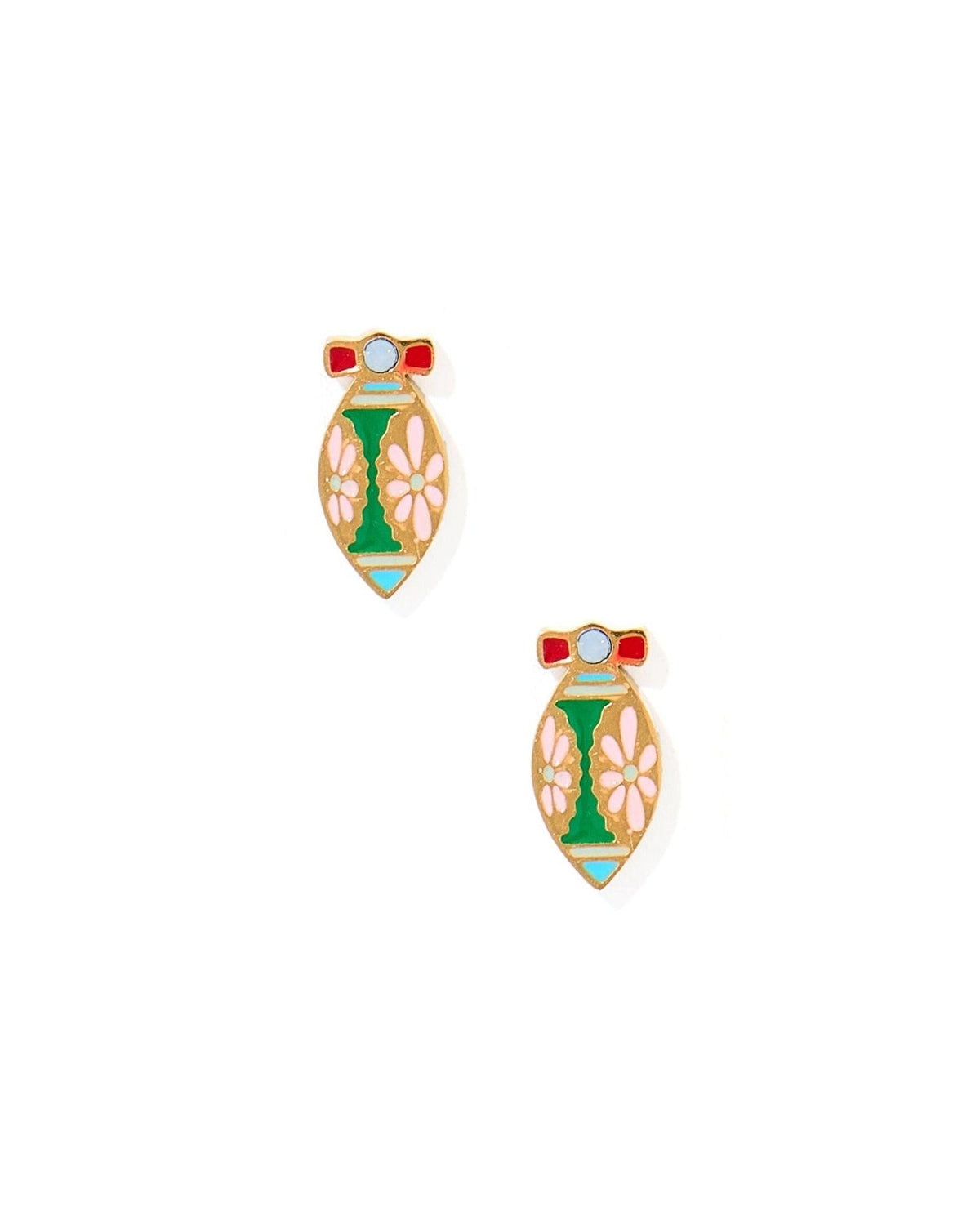 Screwback Stud Earrings - Merritt Ornament - LINNY CO WholesaleStuds
