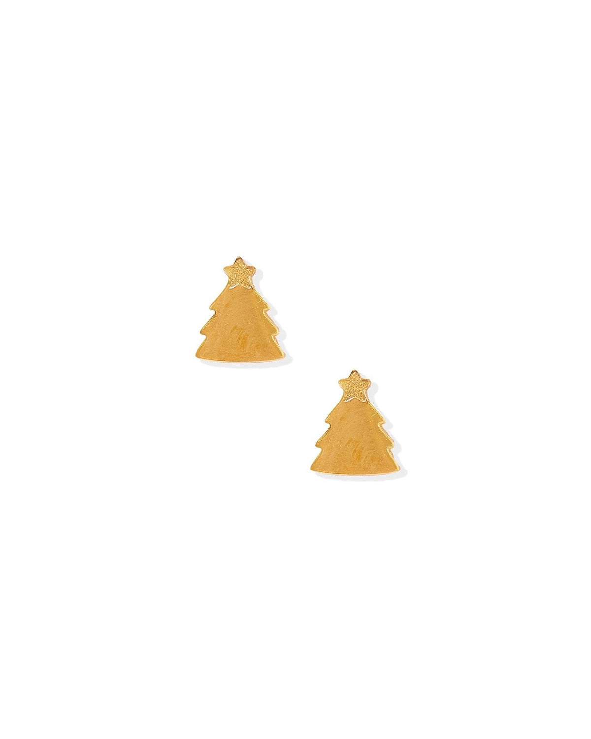 Screwback Stud Earrings - Micro Christmas Tree - LINNY CO WholesaleStuds