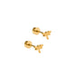 Screwback Stud Earrings - Micro Dragonfly - LINNY CO WholesaleStuds
