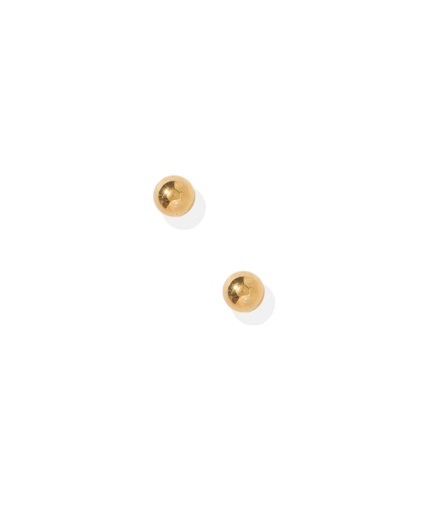 Screwback Stud Earrings - Micro Evelyn Gold - LINNY CO WholesaleStuds