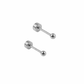 Screwback Stud Earrings - Micro Evelyn Silver - LINNY CO WholesaleStuds