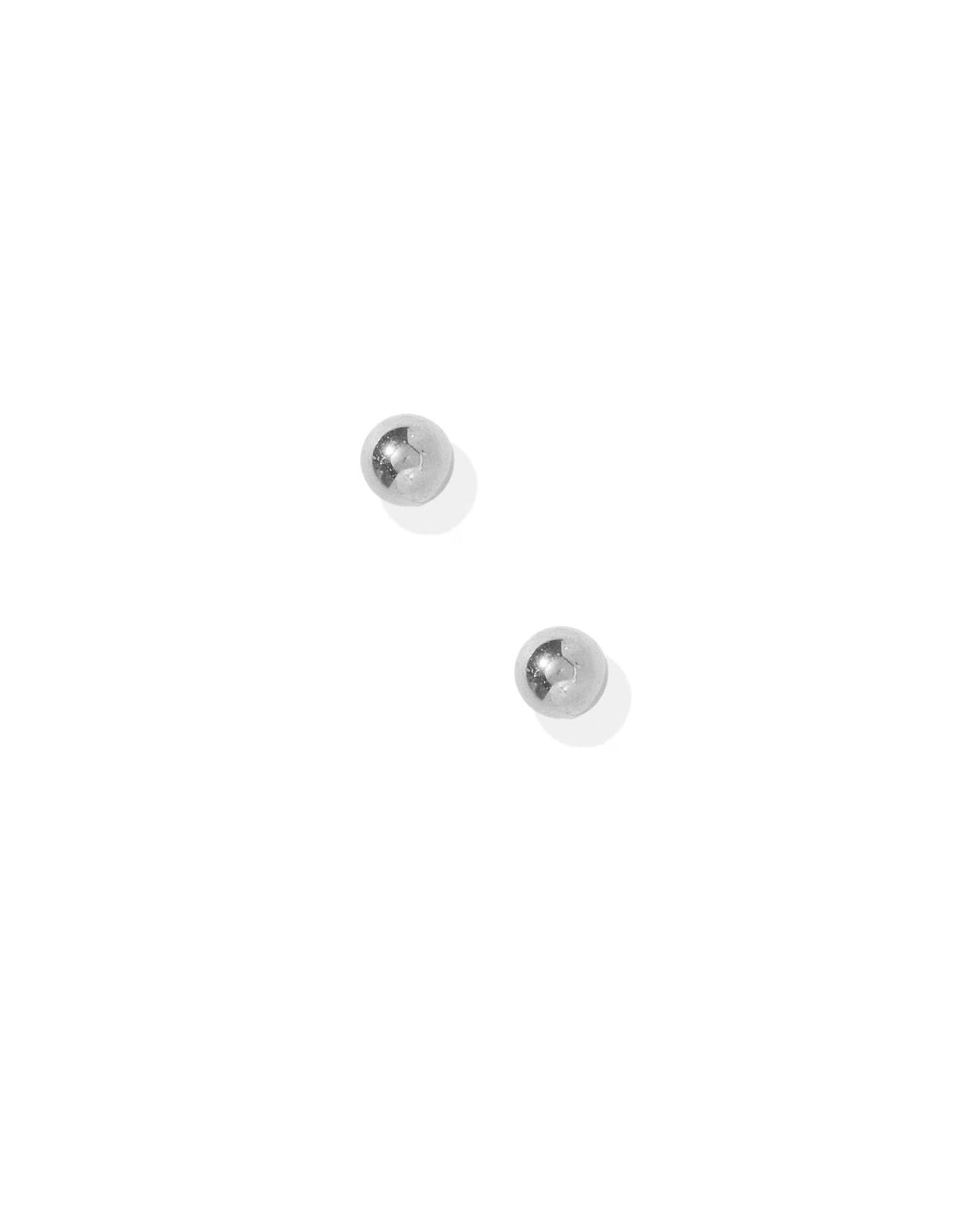Screwback Stud Earrings - Micro Evelyn Silver - LINNY CO WholesaleStuds