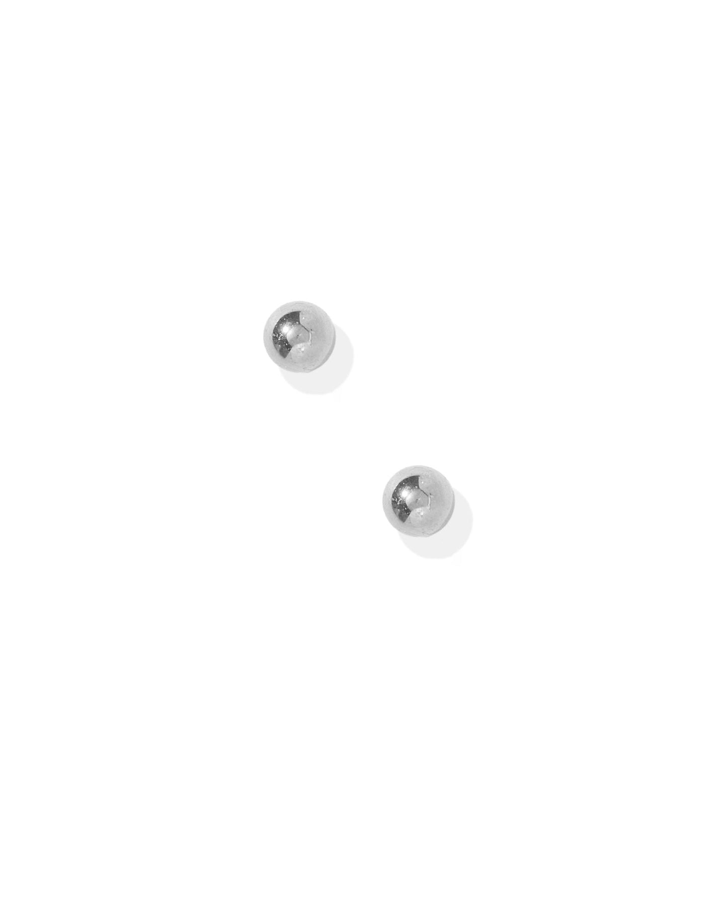 Screwback Stud Earrings - Micro Evelyn Silver - LINNY CO WholesaleStuds