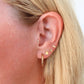 Screwback Stud Earrings - Micro Flame - LINNY CO Wholesale