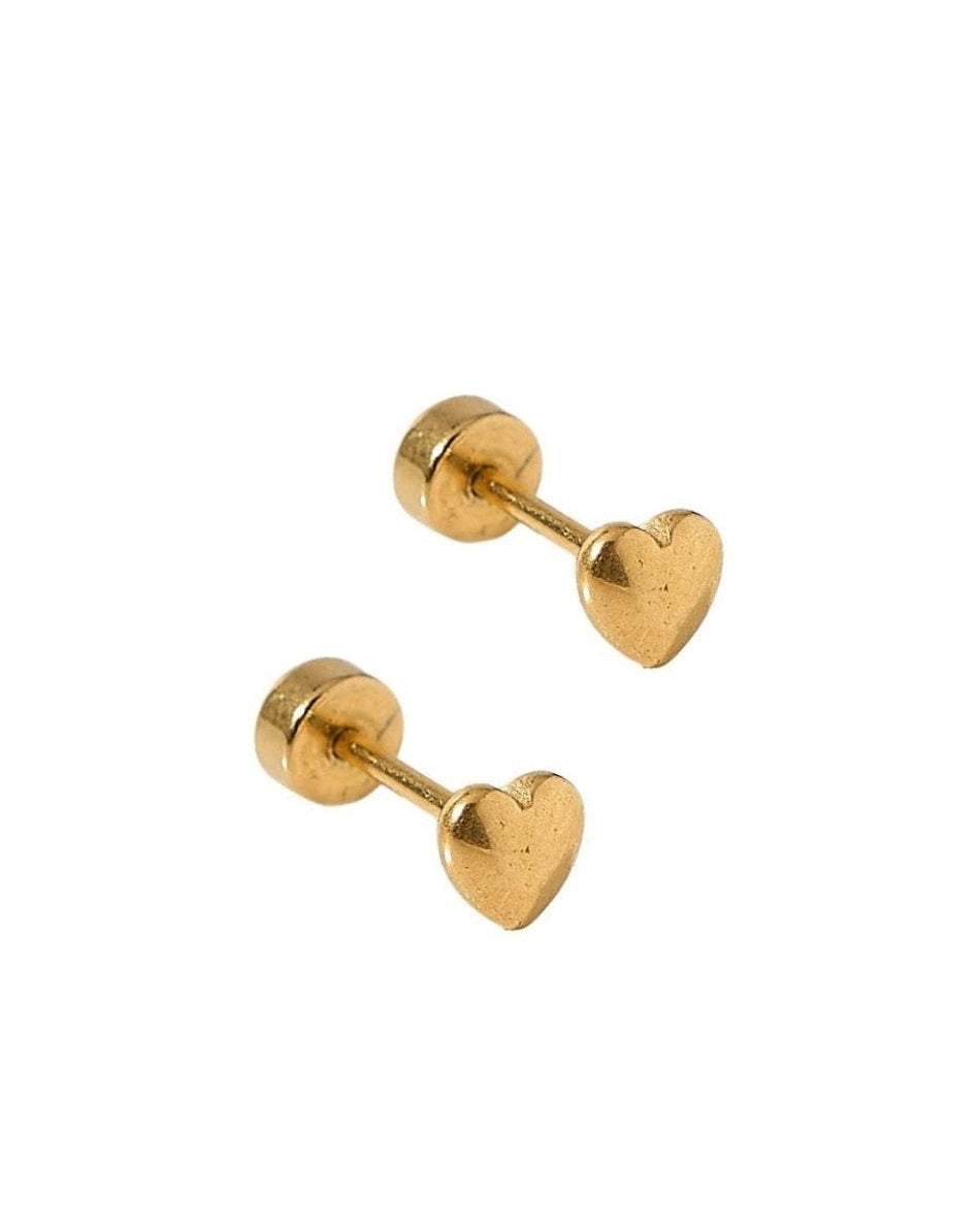 Screwback Stud Earrings - Micro Hadley - LINNY CO Wholesale