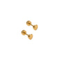 Screwback Stud Earrings - Micro Hadley - LINNY CO Wholesale