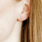 Screwback Stud Earrings - Micro Moon - LINNY CO WholesaleStuds