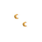 Screwback Stud Earrings - Micro Moon - LINNY CO WholesaleStuds
