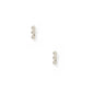Screwback Stud Earrings - Micro Tally Silver - LINNY CO WholesaleStuds