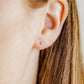 Screwback Stud Earrings - Micro Teagan CZ Silver - LINNY CO Wholesale