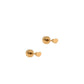 Screwback Stud Earrings - Micro Tessa Heart Gold - LINNY CO WholesaleStuds