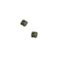 Screwback Stud Earrings - Midnight Clover - LINNY CO WholesaleStuds
