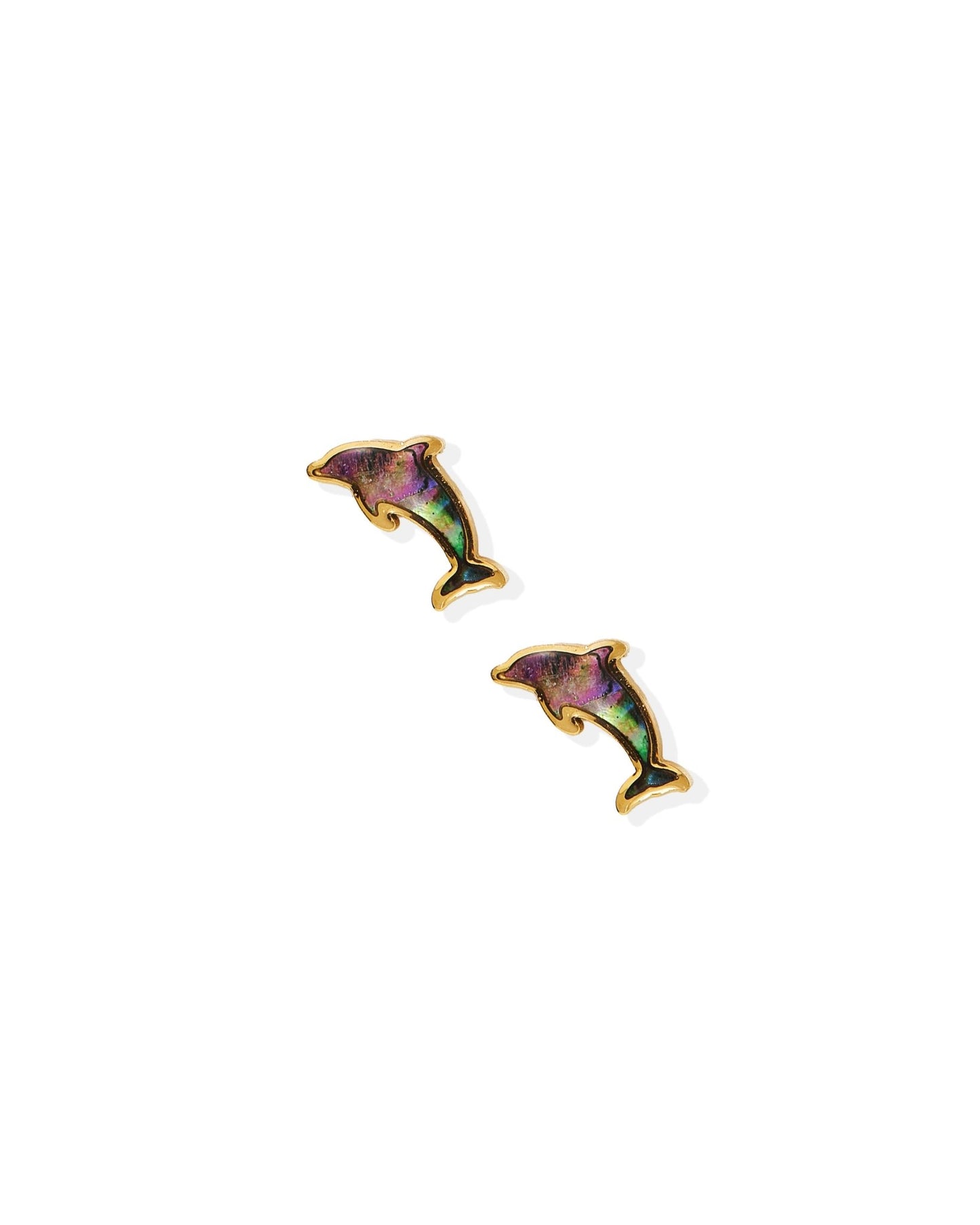 Screwback Stud Earrings - Midnight Dolphin - LINNY CO WholesaleStuds