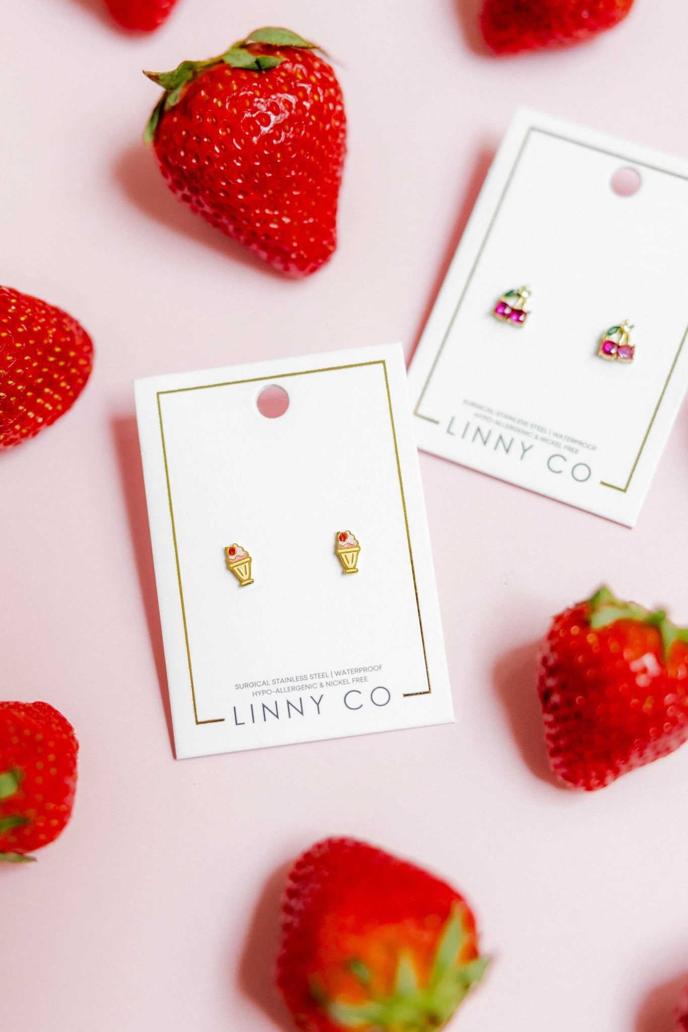 Screwback Stud Earrings - Milkshake - LINNY CO WholesaleStuds