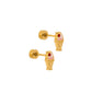 Screwback Stud Earrings - Milkshake - LINNY CO WholesaleStuds