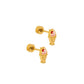 Screwback Stud Earrings - Milkshake - LINNY CO WholesaleStuds