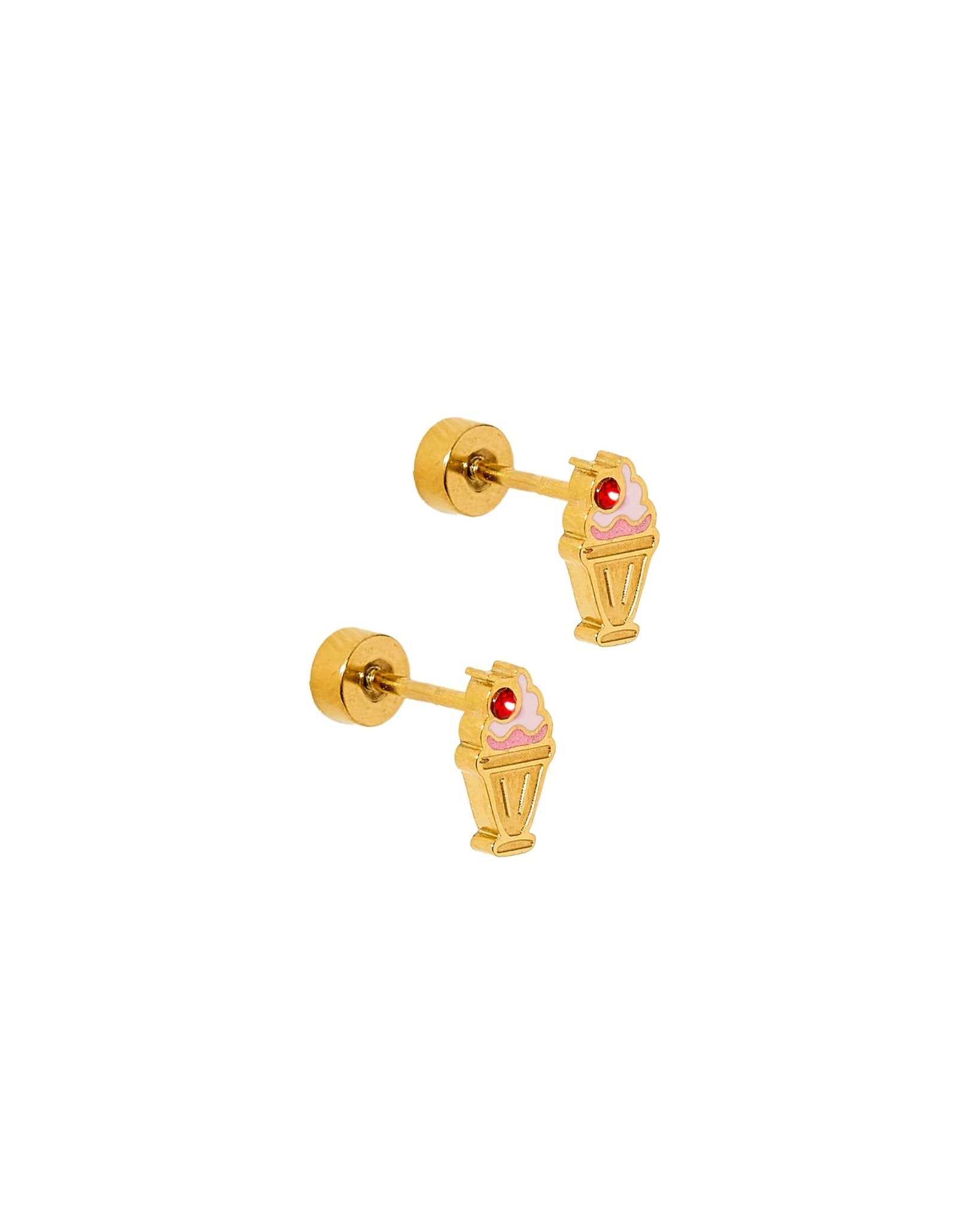 Screwback Stud Earrings - Milkshake - LINNY CO WholesaleStuds