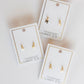 Screwback Stud Earrings - Millie Bow - LINNY CO WholesaleStuds