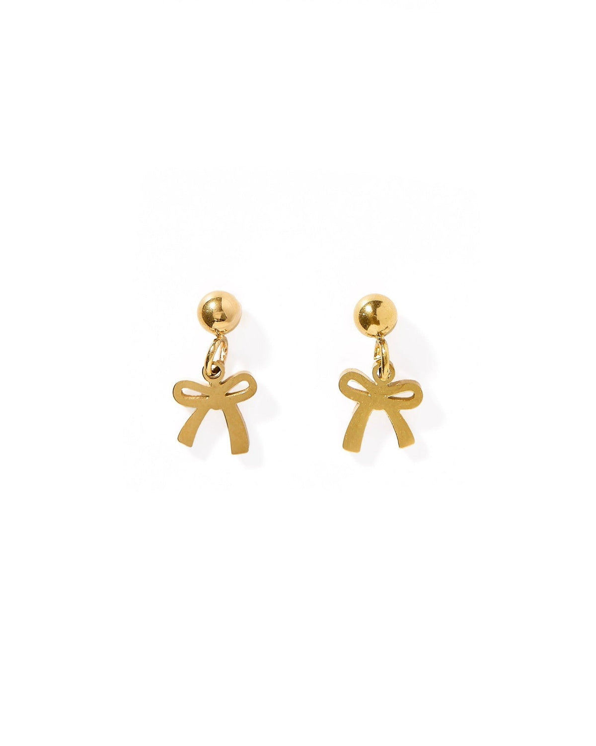 Screwback Stud Earrings - Millie Bow - LINNY CO WholesaleStuds