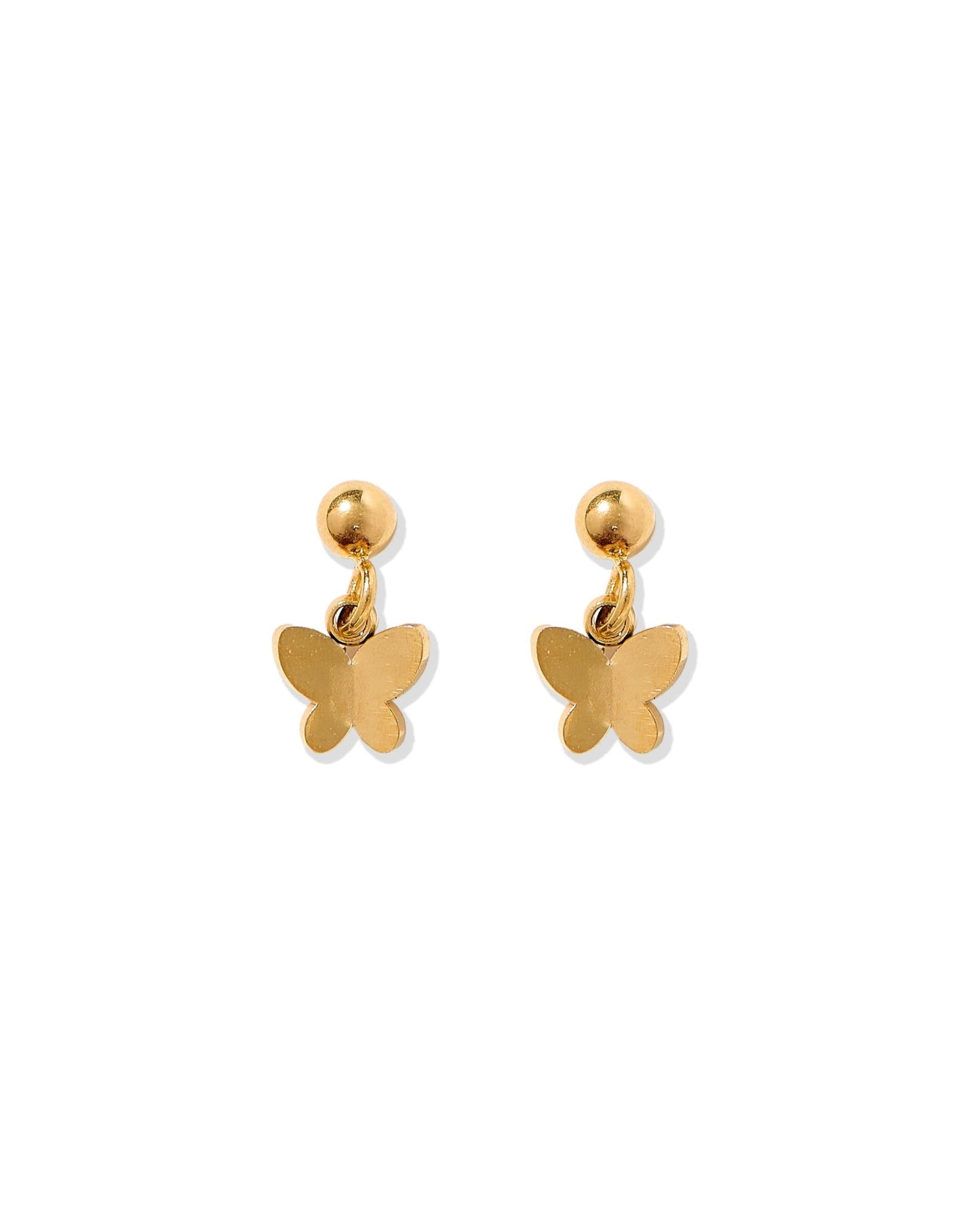 Screwback Stud Earrings - Millie Butterfly - LINNY CO WholesaleStuds