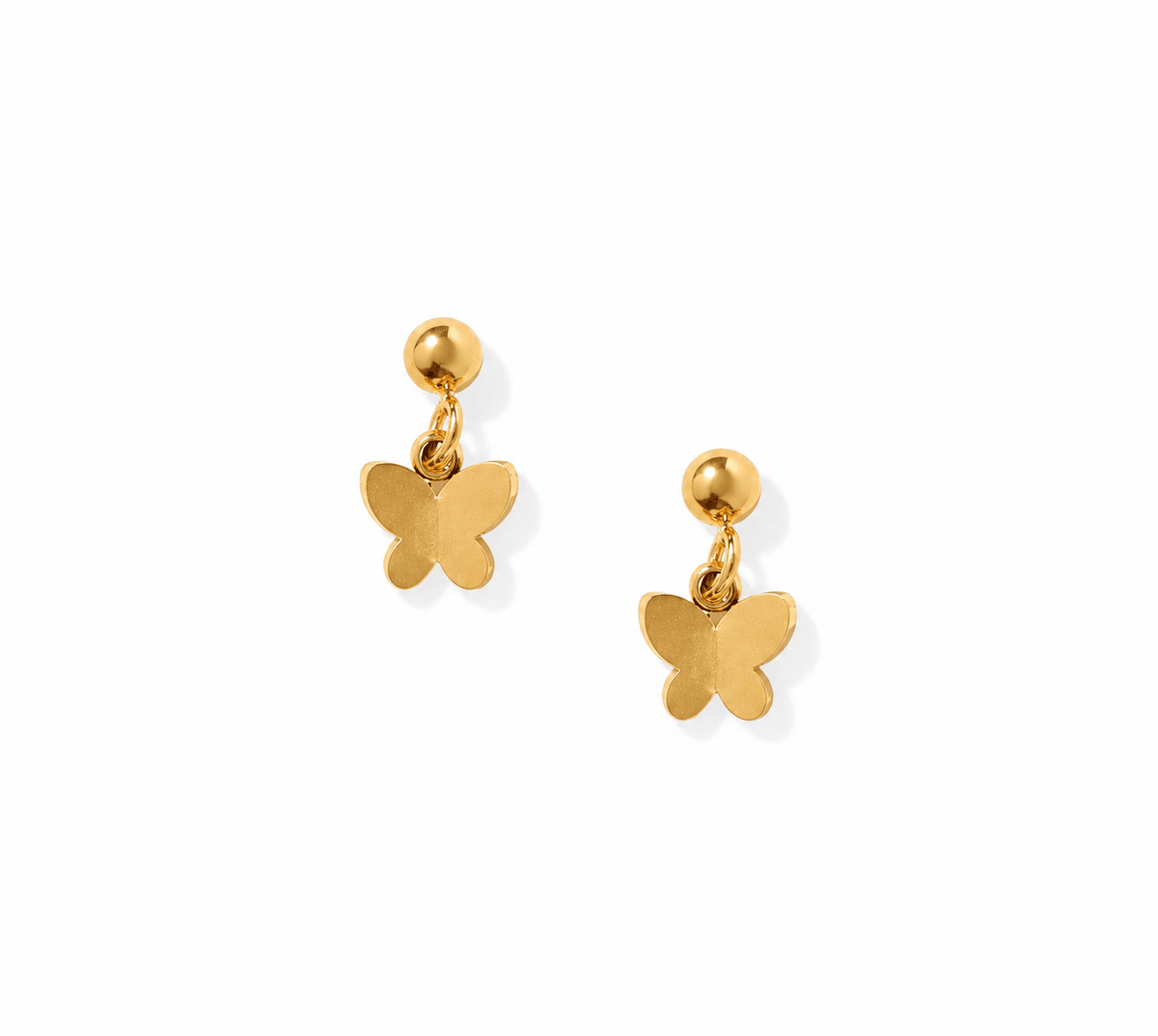 Screwback Stud Earrings - Millie Butterfly - LINNY CO WholesaleStuds