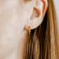 Screwback Stud Earrings - Millie Cross Gold - LINNY CO WholesaleStuds