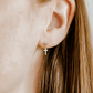 Screwback Stud Earrings - Millie Cross Silver - LINNY CO WholesaleStuds