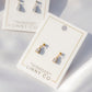 Screwback Stud Earrings - Millie Teardrop CZ Gold - LINNY CO WholesaleStuds
