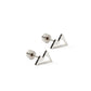 Screwback Stud Earrings - Mountain - Silver - LINNY CO WholesaleStuds