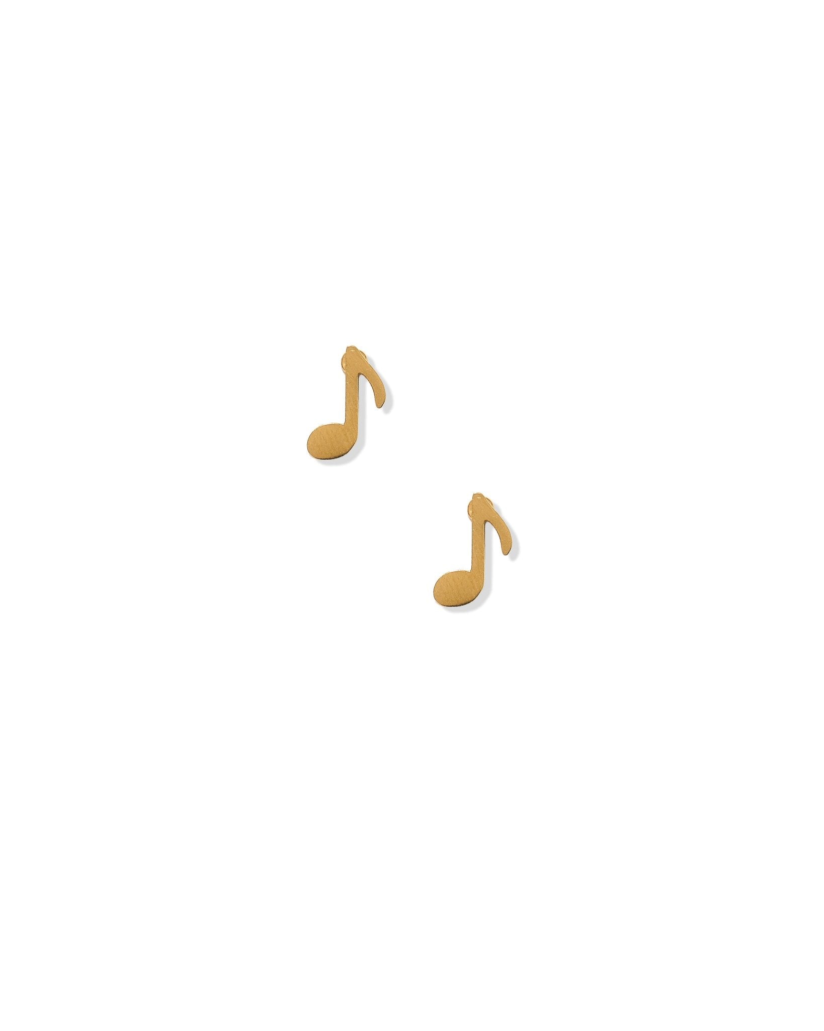 Screwback Stud Earrings - Music Note - LINNY CO WholesaleStuds